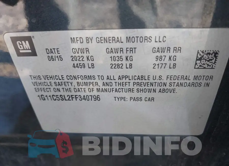 1G11C5SL2FF340796 Photo# 9