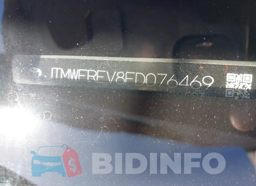 JTMWFREV8FD076469 Photo# 9