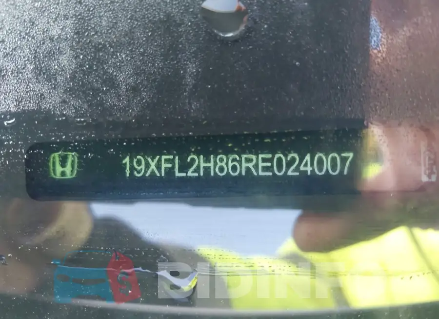 19XFL2H86RE024007 Photo# 9