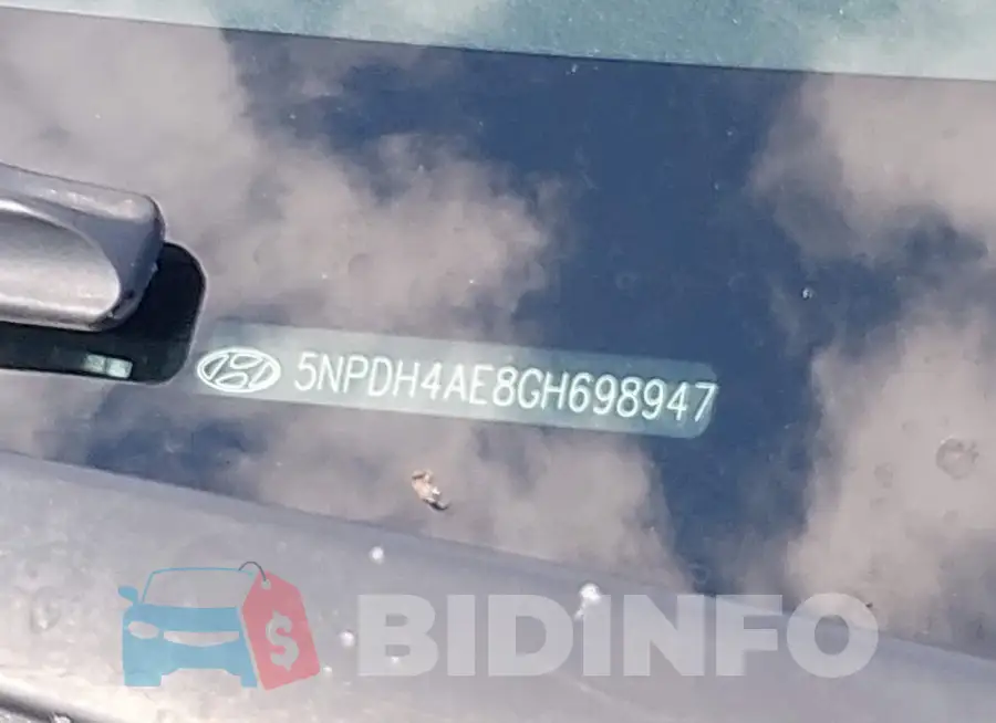 5NPDH4AE8GH698947 Photo# 9