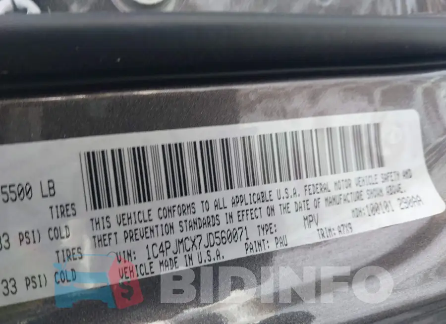 1C4PJMCX7JD560071 Photo# 9