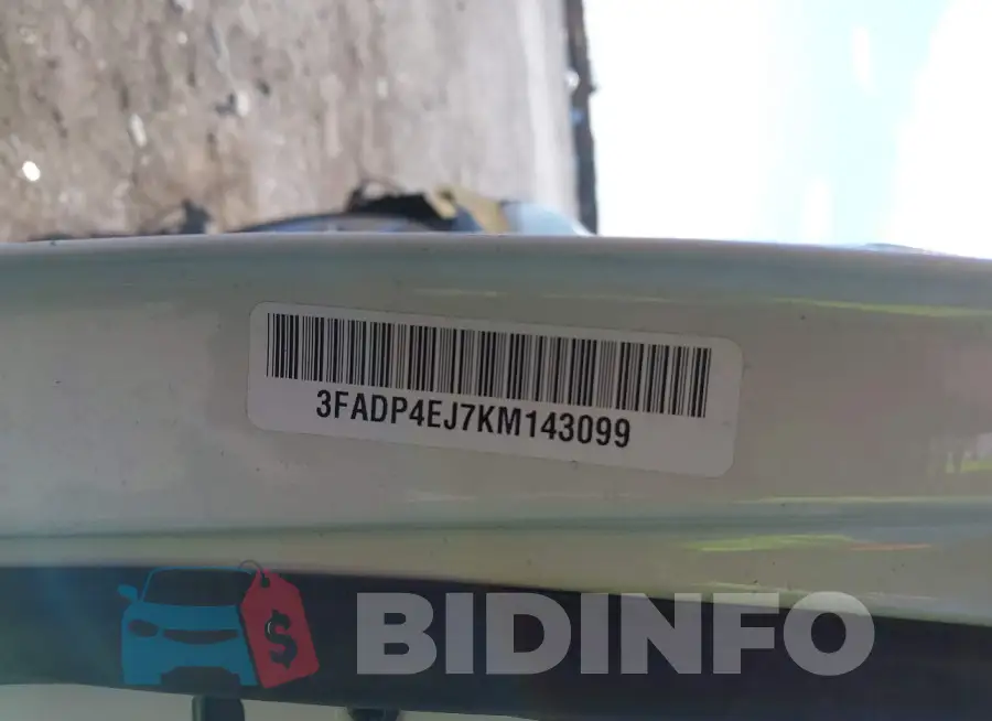 3FADP4EJ7KM143099 Photo# 8