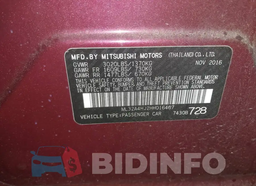 ML32A4HJ2HH016467 Photo# 9