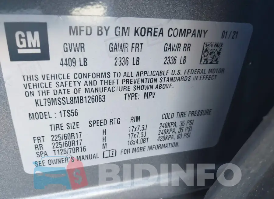 KL79MSSL8MB126063 Photo# 9