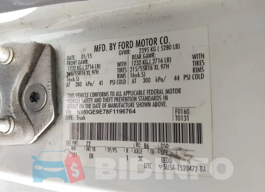 NM0GE9E78F1196764 Photo# 9