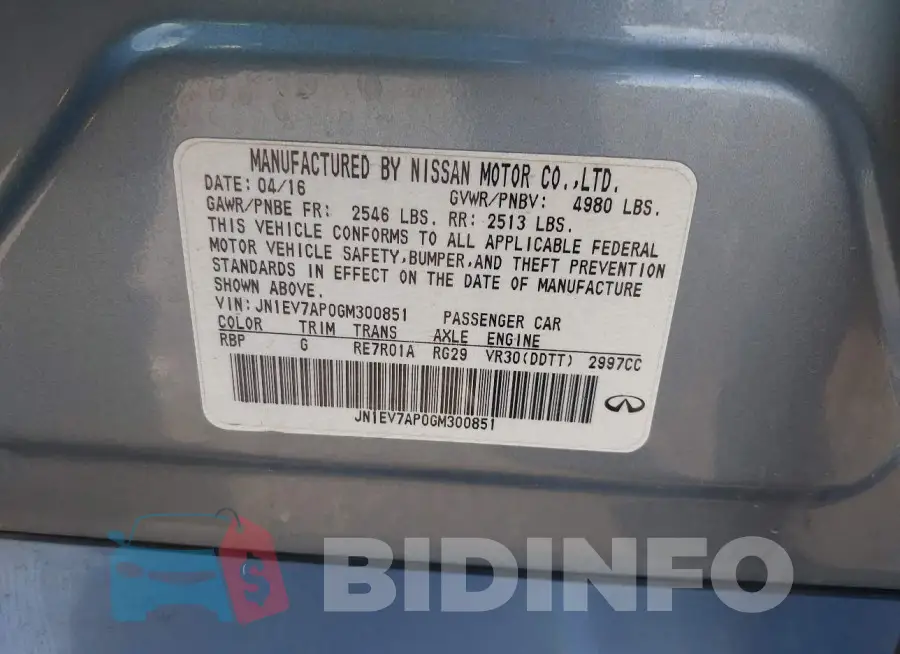 JN1EV7AP0GM300851 Photo# 9