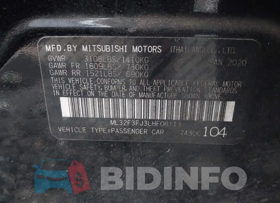 ML32F3FJ3LHF08113 Photo# 9