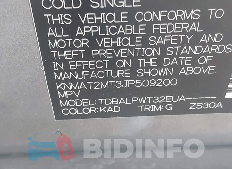 KNMAT2MT3JP509200 Photo# 9