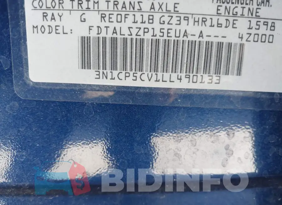 3N1CP5CV1LL490133 Photo# 9