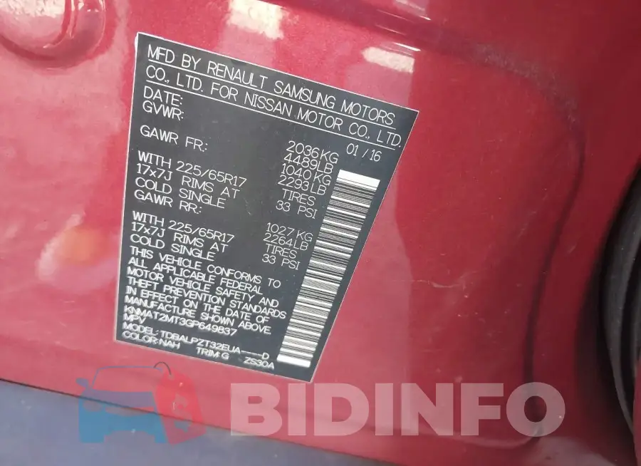 KNMAT2MT3GP649837 Photo# 9