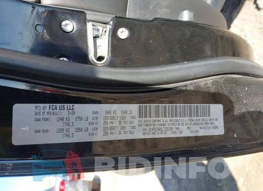 3C4PDCAB3LT232359 Photo# 9