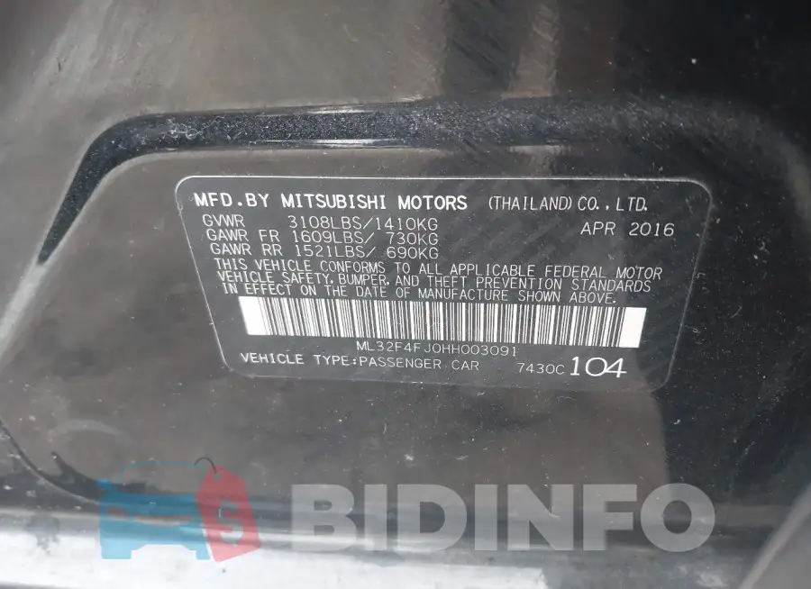 ML32F4FJ0HH003091 Photo# 9