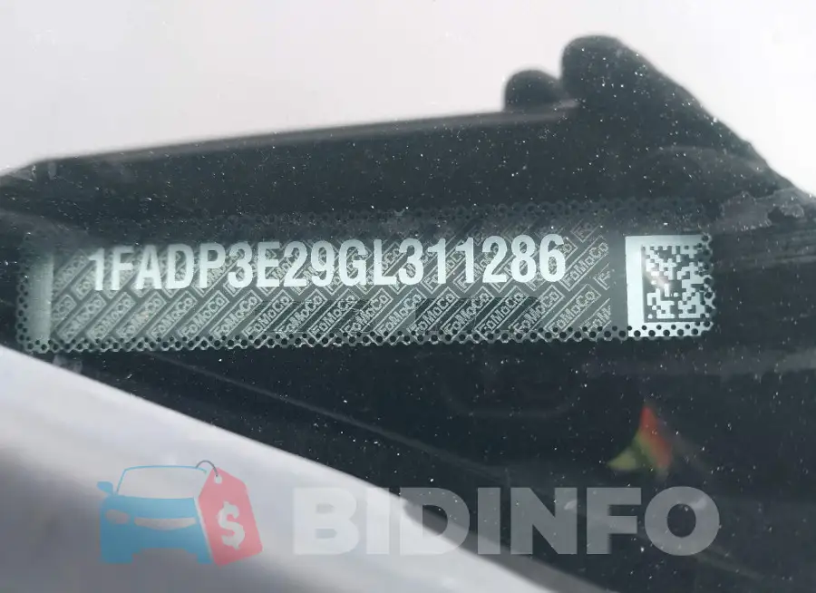 1FADP3E29GL311286 Photo# 9