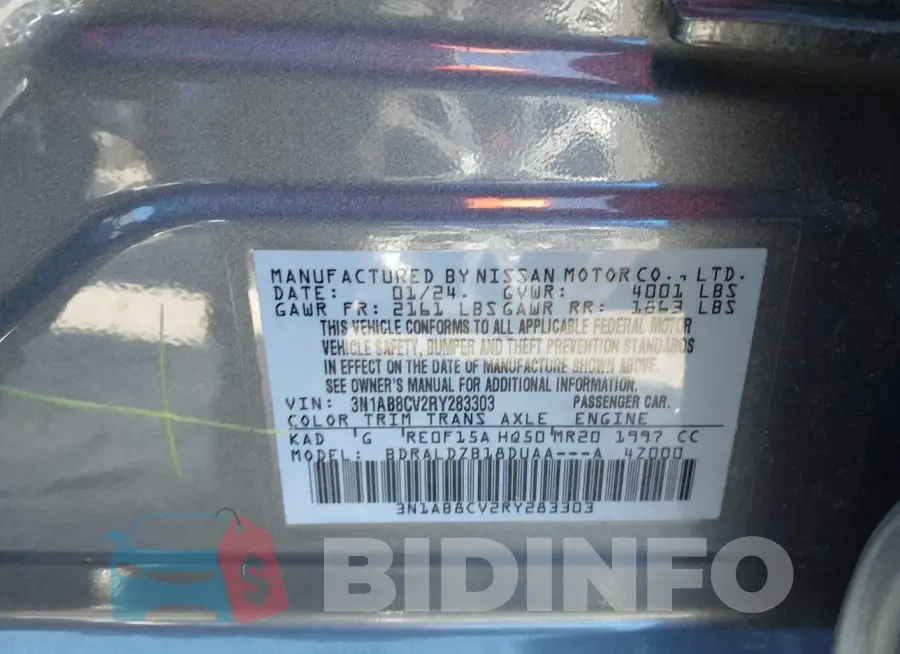 3N1AB8CV2RY283303 Photo# 9