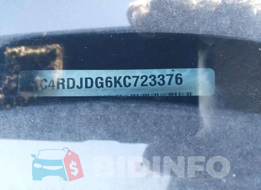1C4RDJDG6KC723376 Photo# 17
