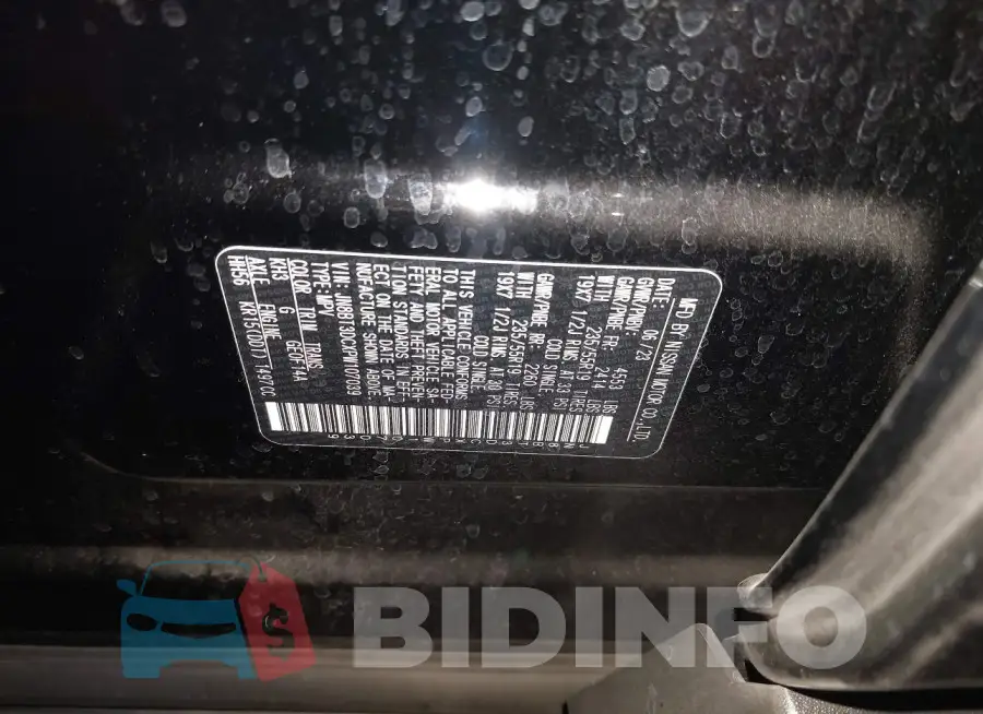 JN8BT3DCXPW107039 Photo# 9