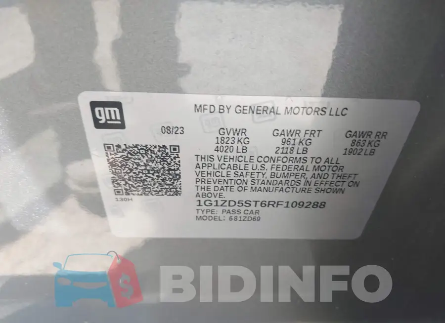 1G1ZD5ST6RF109288 Photo# 9