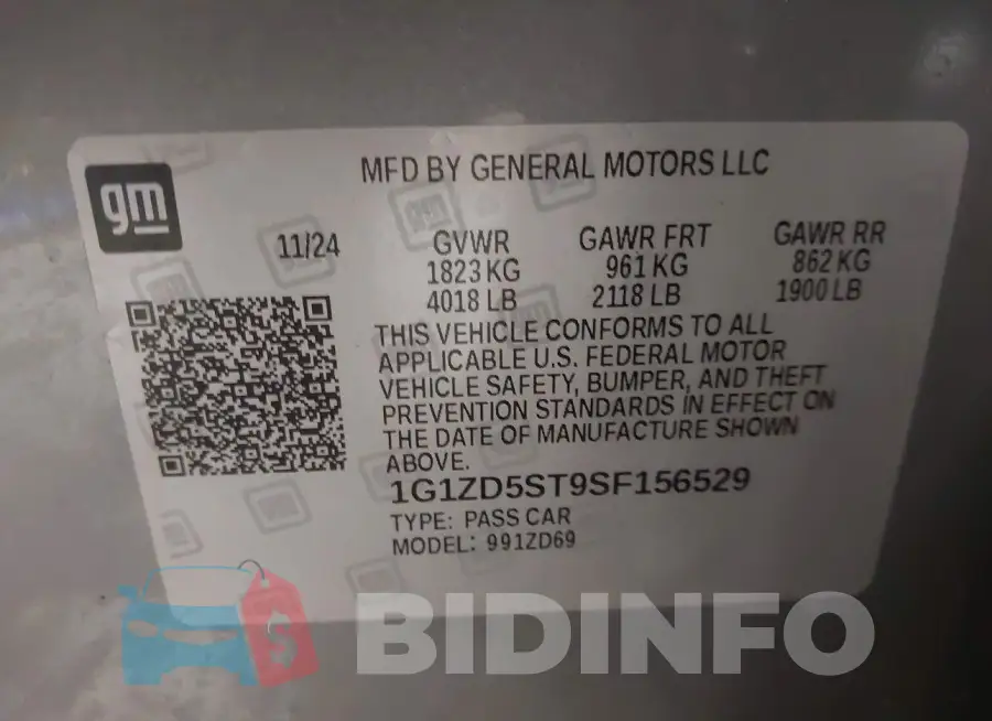 1G1ZD5ST9SF156529 Photo# 9