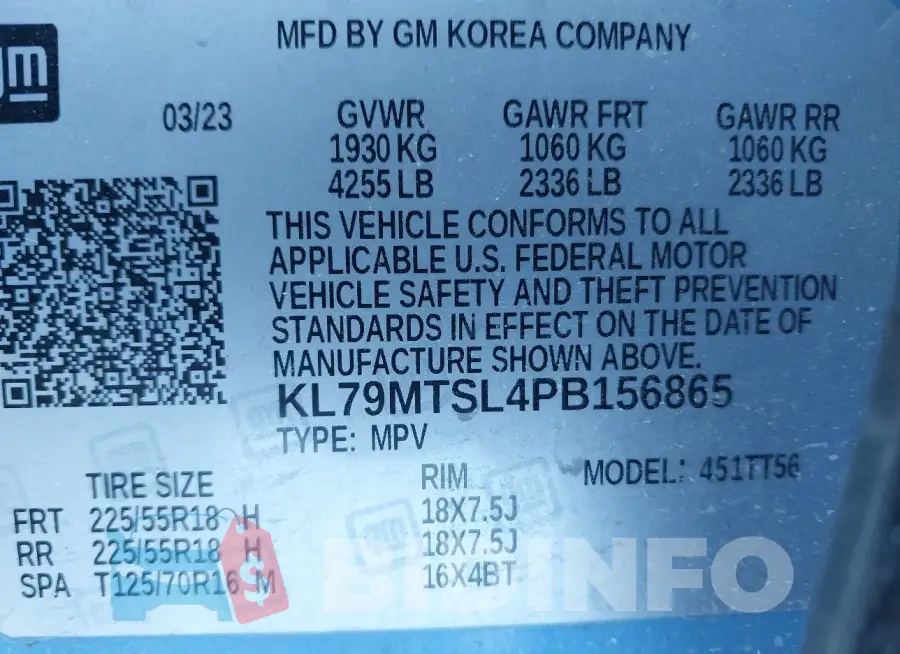 KL79MTSL4PB156865 Photo# 9