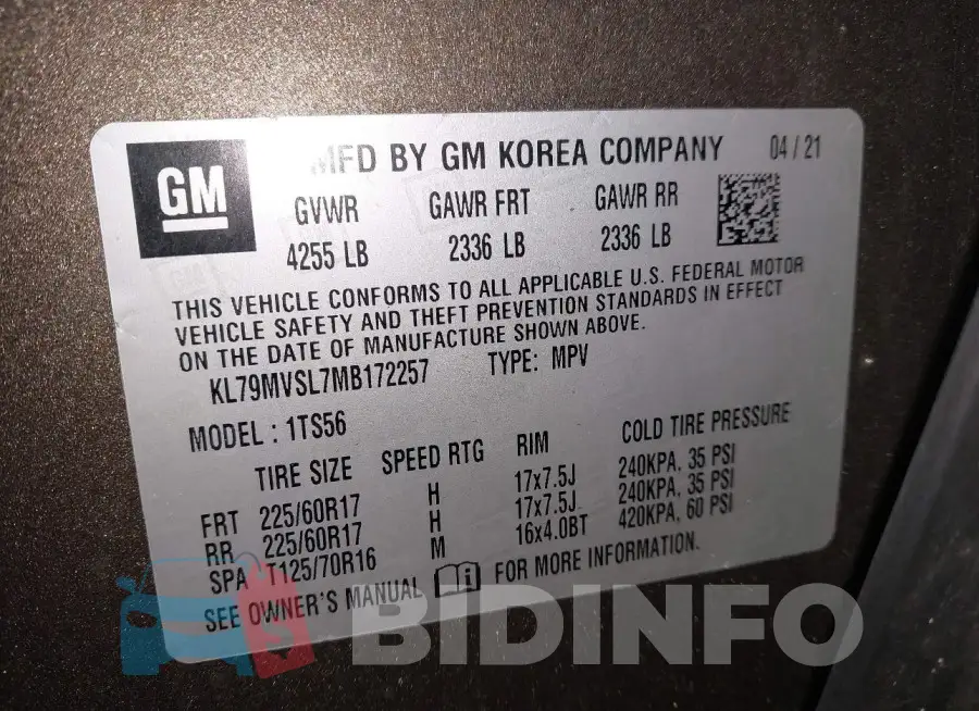 KL79MVSL7MB172257 Photo# 9