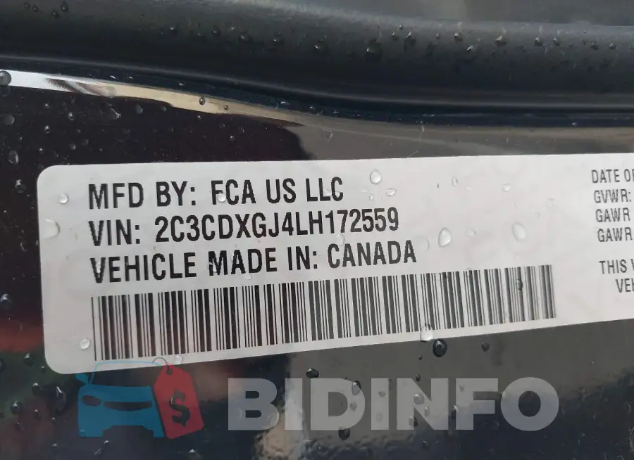 2C3CDXGJ4LH172559 Photo# 9
