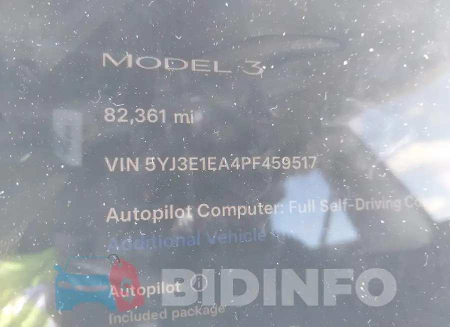 5YJ3E1EA4PF459517 Photo# 7