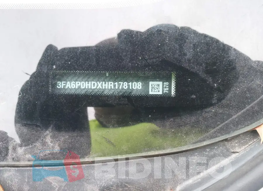 3FA6P0HDXHR178108 Photo# 9