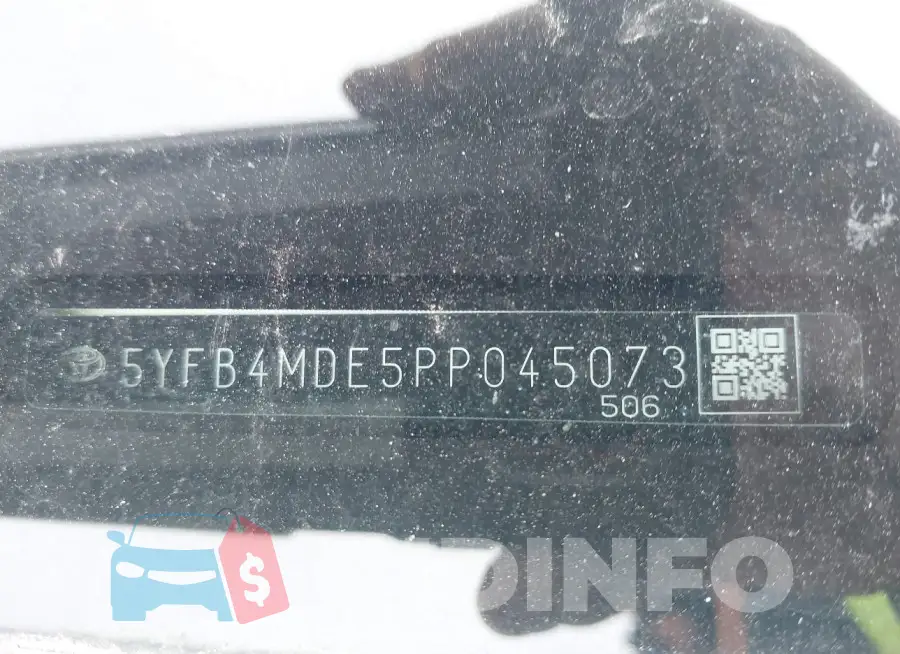 5YFB4MDE5PP045073 Photo# 9