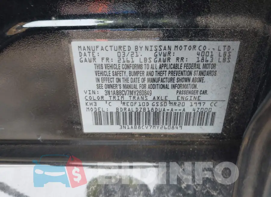3N1AB8CV7MY260849 Photo# 9