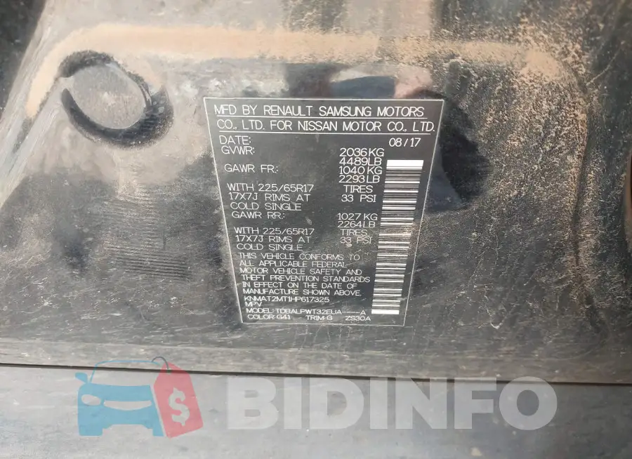 KNMAT2MT1HP617325 Photo# 9