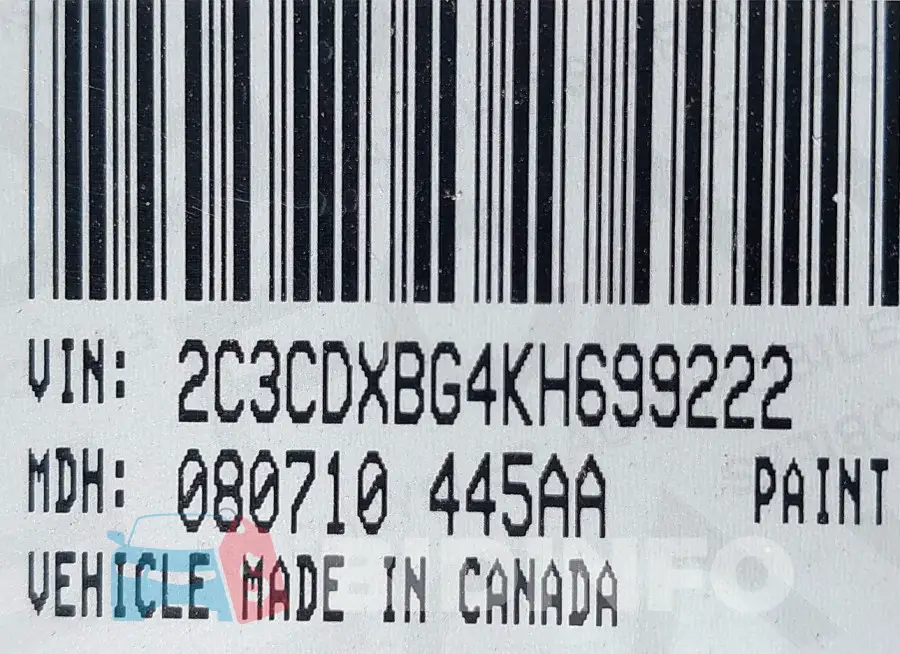 2C3CDXBG4KH699222 Photo# 9