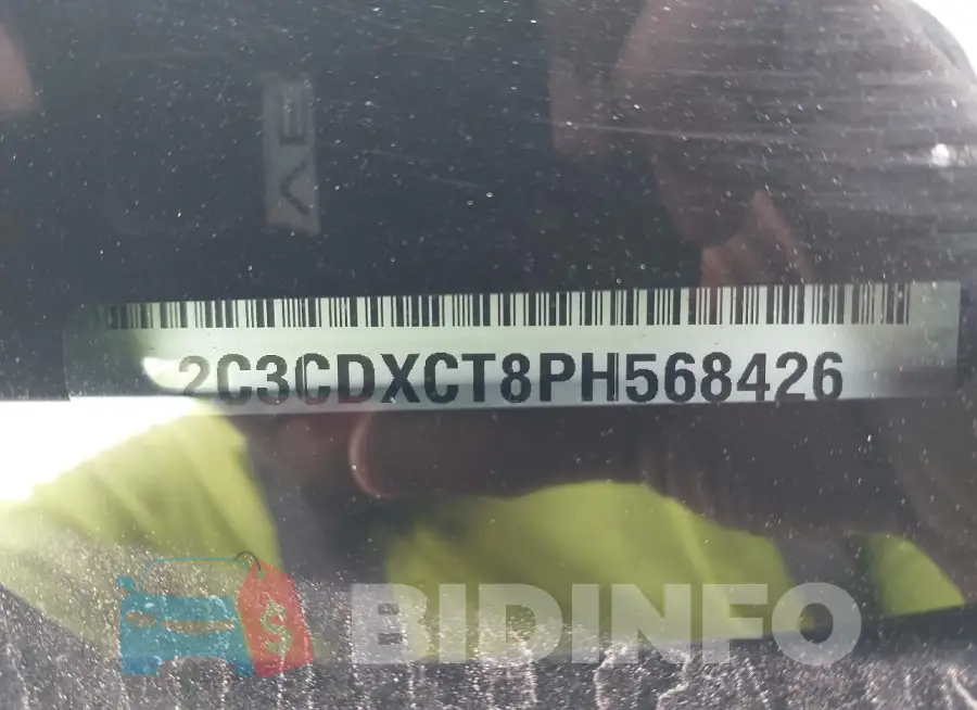 2C3CDXCT8PH568426 Photo# 9