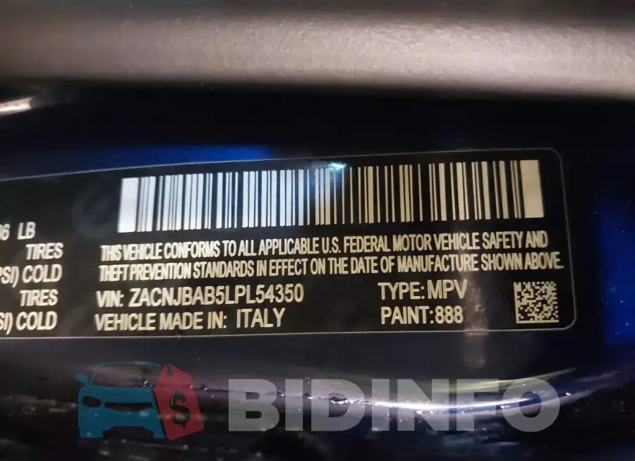 ZACNJBAB5LPL54350 Photo# 9