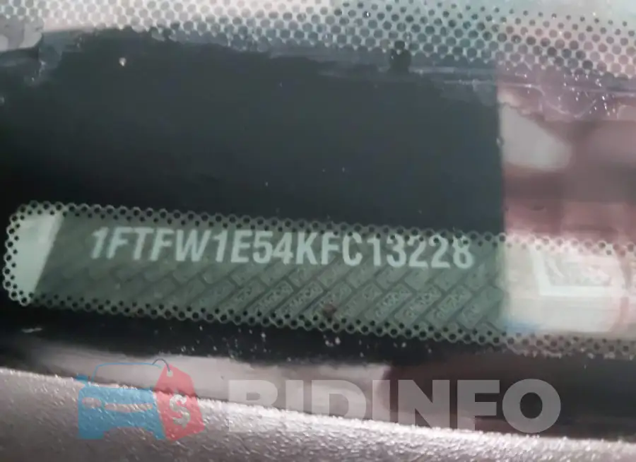 1FTFW1E54KFC13228 Photo# 9