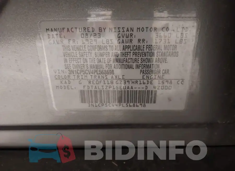 3N1CP5CV4PL568698 Photo# 9