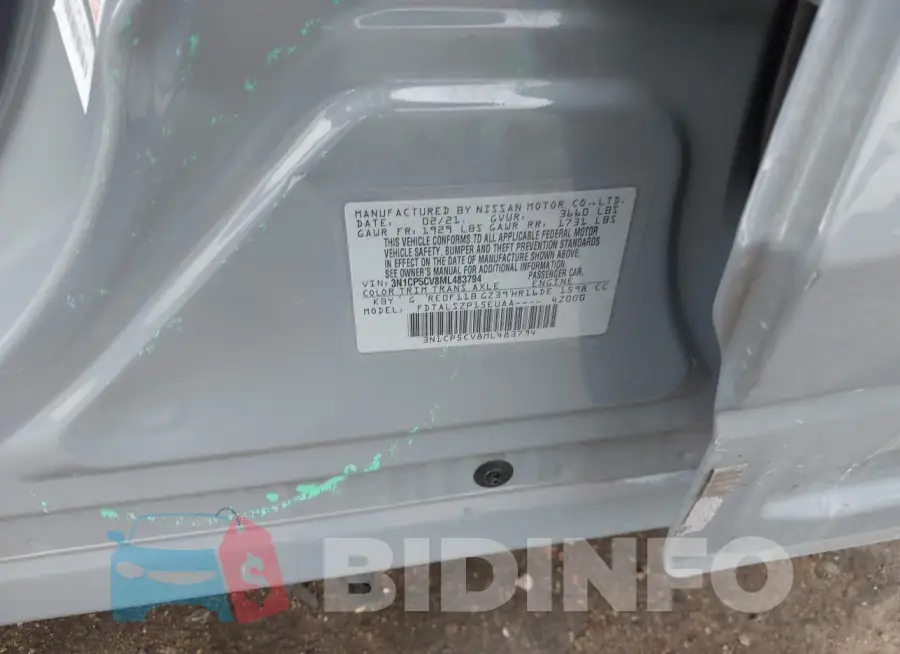 3N1CP5CV8ML483794 Photo# 9