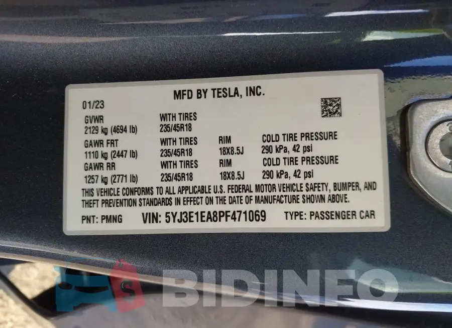 5YJ3E1EA8PF471069 Photo# 9