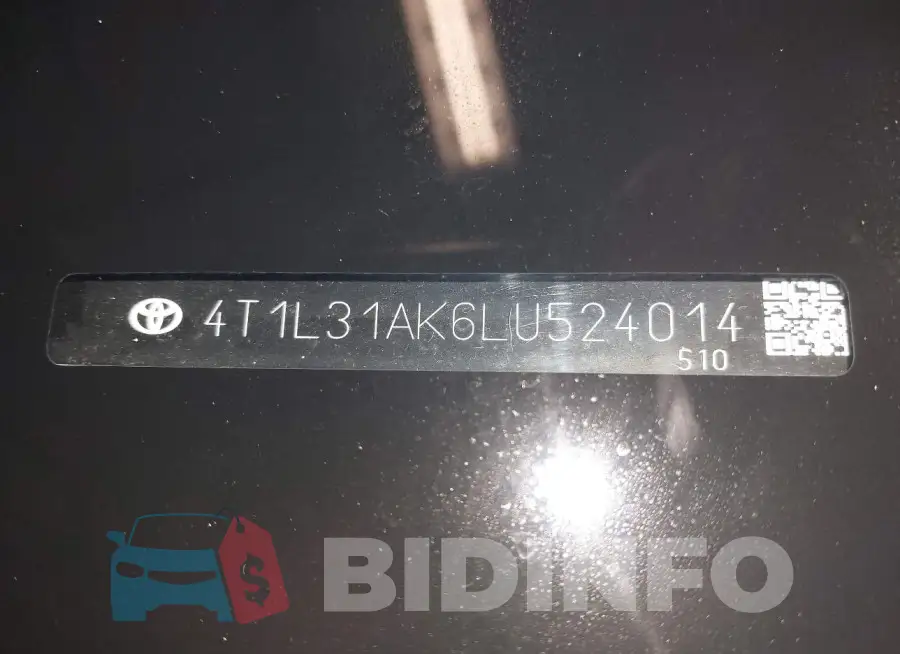 4T1L31AK6LU524014 Photo# 17