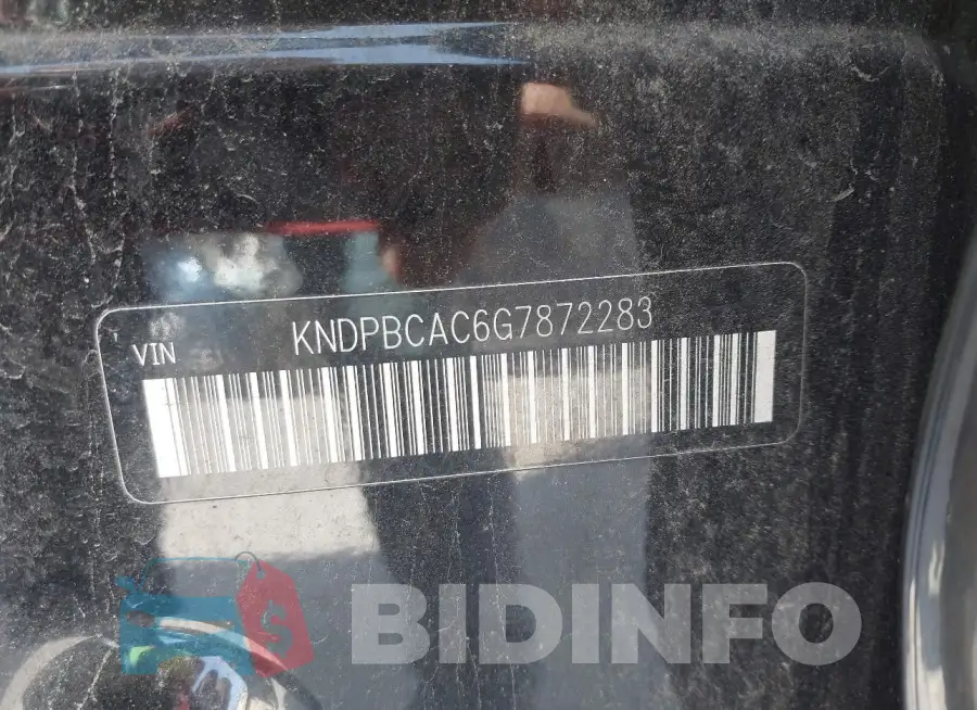 KNDPBCAC6G7872283 Photo# 9