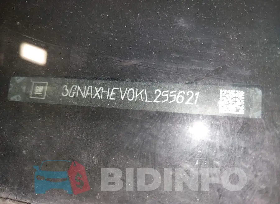 3GNAXHEV0KL255621 Photo# 9