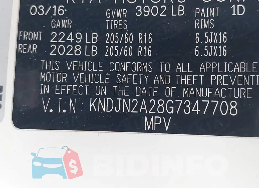 KNDJN2A28G7347708 Photo# 9