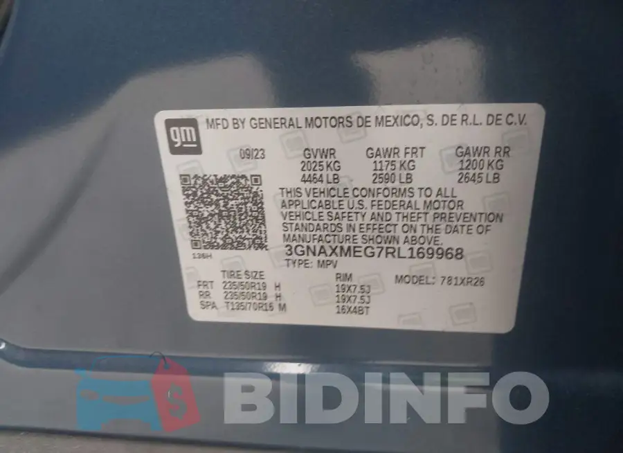 3GNAXMEG7RL169968 Photo# 9