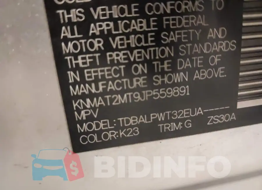 KNMAT2MT9JP559891 Photo# 9