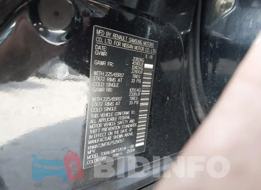 KNMAT2MTXLP529057 Photo# 9