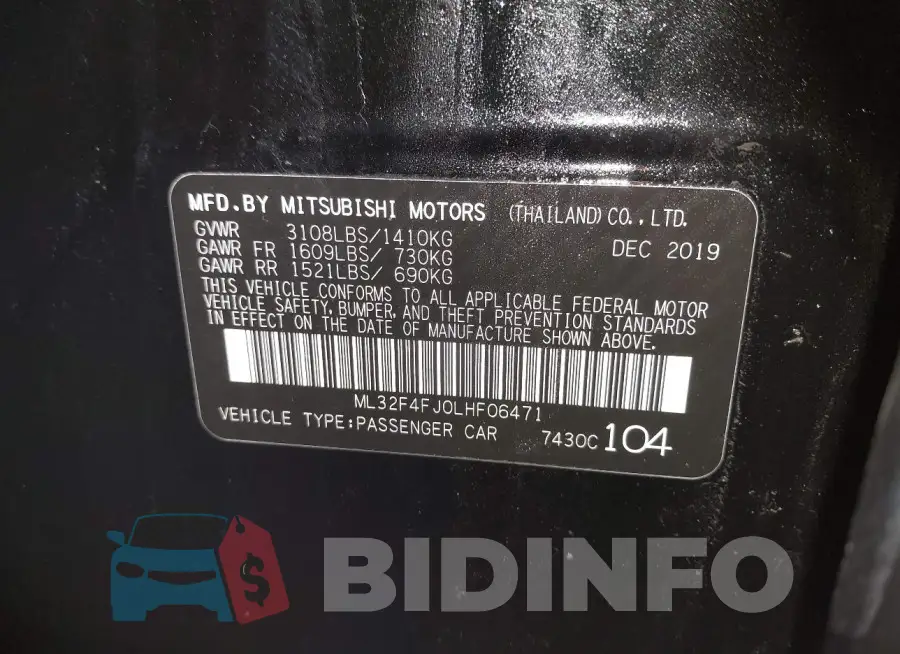 ML32F4FJ0LHF06471 Photo# 9