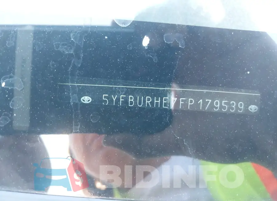5YFBURHE7FP179539 Photo# 9
