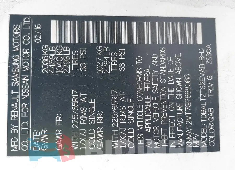 KNMAT2MT7GP668083 Photo# 9