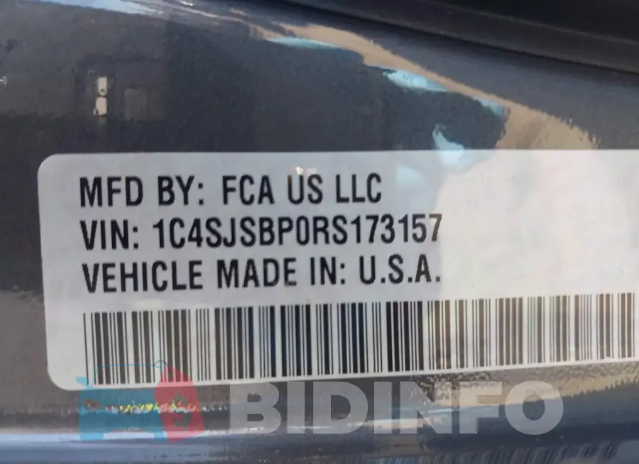 1C4SJSBP0RS173157 Photo# 9
