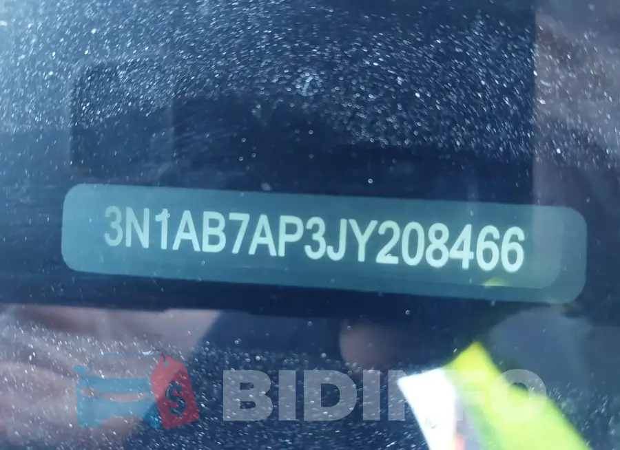 3N1AB7AP3JY208466 Photo# 9