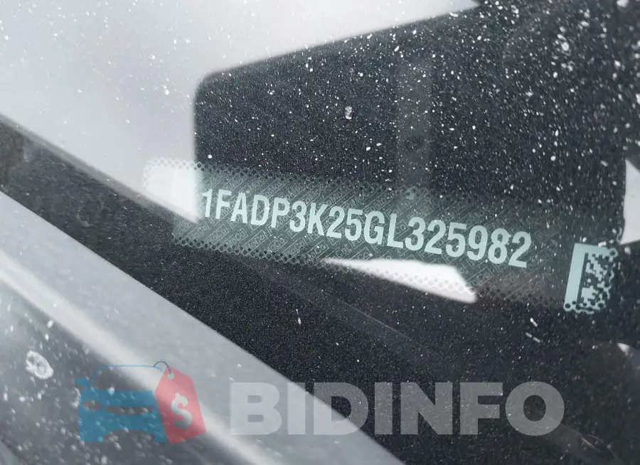1FADP3K25GL325982 Photo# 9